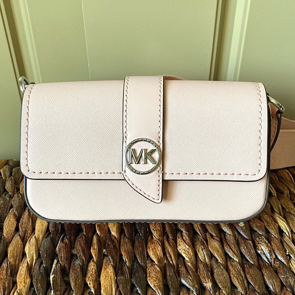Michael Kors Greenwich Pink Sling NWT